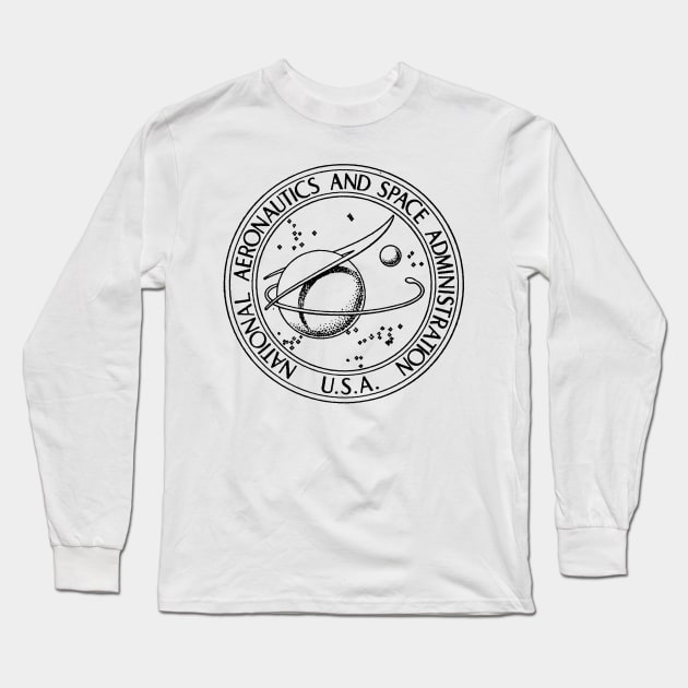 US NASA Seal Long Sleeve T-Shirt by Mollie